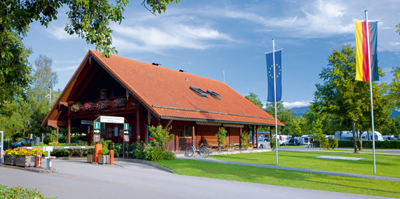 Bürogebäude Chiemsee Camping, © Chiemsee Camping